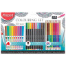 Набор для творчества MAPED "Colouring Set", 10 фломастеров, 10 капиллярных ручек, 12 двусторонних цветных карандашей, точилка, 897417 по низкой цене оптом 