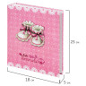 Фотоальбом BRAUBERG "Baby shoes" на 200 фото 10х15 см, твердая обложка, термосклейка, розовый, 39114 по низкой цене оптом Краснодар, Москва, Уфа, Казань, Барнаул, Владивосток, Хабаровск, Сахалин, Красноярск, Екатеренбург, 