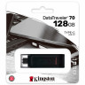 Флеш-диск 128GB KINGSTON DataTraveler 70, разъем Type-C 3.2, черный, DT70/128GB по низкой цене оптом Краснодар, Москва, Уфа, Казань, Барнаул, Владивосток, Хабаровск, Сахалин, Красноярск, Екатеренбург, 