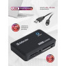 Картридер DEFENDER OPTIMUS USB 2.0, порты SD/MMC, TF, M2, MC, CF, XD, 83501 по низкой цене оптом 