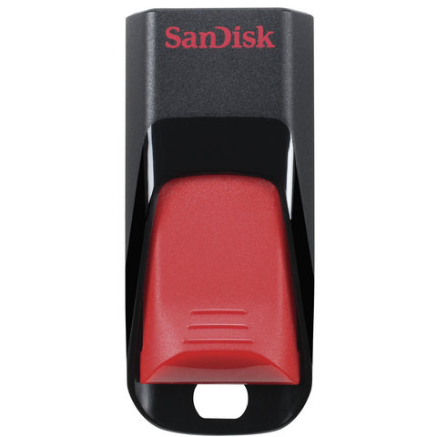 Флеш-диск 64 GB, SANDISK Cruzer Edge USB 2.0, черный, SDCZ51-064G-B35 по низкой цене оптом 