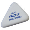 Ластик FACTIS TRI 42 (Испания), 45х35х8 мм, белый, треугольный, PMFTRI42 по низкой цене оптом 