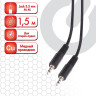Кабель Jack 3.5 mm M-M, 1,5 м, SONNEN, для передачи стерео-аудио, черный, 513119 по низкой цене оптом 