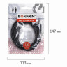 Кабель Jack 3.5 mm M-M, 1,5 м, SONNEN, для передачи стерео-аудио, черный, 513119 по низкой цене оптом 
