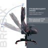 Кресло компьютерное BRABIX "GT Carbon GM-120", две подушки, экокожа, черное/красное, 531931 по низкой цене оптом 