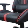 Кресло компьютерное BRABIX "GT Carbon GM-120", две подушки, экокожа, черное/красное, 531931 по низкой цене оптом 