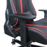 Кресло компьютерное BRABIX "GT Carbon GM-120", две подушки, экокожа, черное/красное, 531931 по низкой цене оптом 