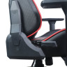 Кресло компьютерное BRABIX "GT Carbon GM-120", две подушки, экокожа, черное/красное, 531931 по низкой цене оптом 