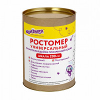 Ростомер универсальный, шкала 200 см, размер 7х201 см, прозрачная основа, ЮНЛАНДИЯ, 664692