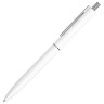 Ручка шариковая автоматическая BRAUBERG X17 WHITE, СИНЯЯ, корпус белый, стандартный узел 0,7 мм, линия письма 0,5 мм, 144156 по низкой цене оптом Краснодар, Москва, Уфа, Казань, Барнаул, Владивосток, Хабаровск, Сахалин, Красноярск, Екатеренбург, 