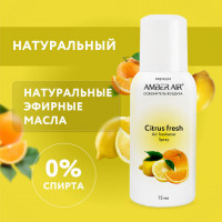 Сменный баллон аэрозольный 75мл (аналог TORK, Система А1) AMBER AIR "Цитрусовый фреш", 2257