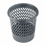 Корзина для бумаг STAFF "Basic" сетчатая, 11 л, серая, 237918, 61 по низкой цене оптом 