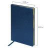 Ежедневник датированный 2026 БОЛЬШОЙ ФОРМАТ 210х297мм А4, BRAUBERG Comodo, под кожу, синий, 117243 по низкой цене оптом Ежедневник датированный 2026 БОЛЬШОЙ ФОРМАТ 210х297мм А4, BRAUBERG Comodo, под кожу, синий, 117243 по низкой цене оптом