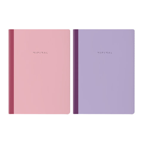 Тетрадь А4 96л. BRAUBERG на сшивке с корешком, клетка, обложка картон, Minimal Pastel, 405282 по низкой цене оптом 