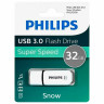 Флеш-диск 32GB PHILIPS SNOW, разъем USB 3.0, черный, FM32FD75B/97 по низкой цене оптом 