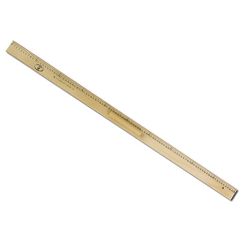 Линейка для классной доски (линейка классная), деревянная 100 см, С363, C363 по низкой цене оптом 