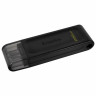 Флеш-диск 256GB KINGSTON DataTraveler 70, разъем Type-C 3.2, черный, DT70/256GB по низкой цене оптом 
