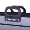 Папка-портфель пластиковая БОЛЬШОГО ФОРМАТА BRAUBERG "ПОРТФОЛИО", А3 (470х380х130 мм), 3 отделения, серая, 223080 по низкой цене оптом 