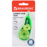 Корректирующая лента BRAUBERG DESIGN ONE, 5 мм х 6 м, зеленый корпус, в блистере, 225590 по низкой цене оптом 