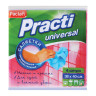 Салфетки универсальные, 38х40 см, КОМПЛЕКТ 4 шт., 110 г/м2, вискоза, PACLAN "Practi Universal", 410020 по низкой цене оптом 