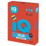 Бумага цветная IQ color, А4, 80 г/м2, 100 л., интенсив, кораллово-красная, CO44 по низкой цене оптом 