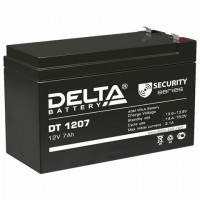 Аккумуляторная батарея для ИБП любых торговых марок, 12В, 7,2 Ач, 151х65х94мм, DELTA,, DTM 1207
