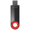 Флеш-диск 32 GB, SANDISK Cruzer Dial, USB 2.0, черный/красный, SDCZ57-032G-B35 по низкой цене оптом Краснодар, Москва, Уфа, Казань, Барнаул, Владивосток, Хабаровск, Сахалин, Красноярск, Екатеренбург, 