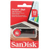 Флеш-диск 32 GB, SANDISK Cruzer Dial, USB 2.0, черный/красный, SDCZ57-032G-B35 по низкой цене оптом Краснодар, Москва, Уфа, Казань, Барнаул, Владивосток, Хабаровск, Сахалин, Красноярск, Екатеренбург, 