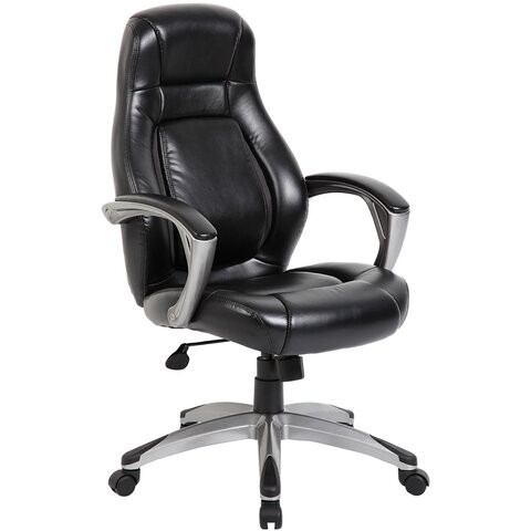 Кресло офисное BRABIX PREMIUM "Turbo EX-569", экокожа, спортивный дизайн, черное, 531014 по низкой цене оптом Краснодар, Москва, Уфа, Казань, Барнаул, Владивосток, Хабаровск, Сахалин, Красноярск, Екатеренбург, 