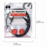 Кабель HDMI AM-AM, 1,5 м, SONNEN, для передачи цифрового аудио-видео, черный, 513120 по низкой цене оптом Краснодар, Москва, Уфа, Казань, Барнаул, Владивосток, Хабаровск, Сахалин, Красноярск, Екатеренбург, 