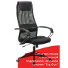 Кресло офисное BRABIX PREMIUM "Stalker EX-608 PL", ткань-сетка/кожзам, черное, 532090 по низкой цене оптом 