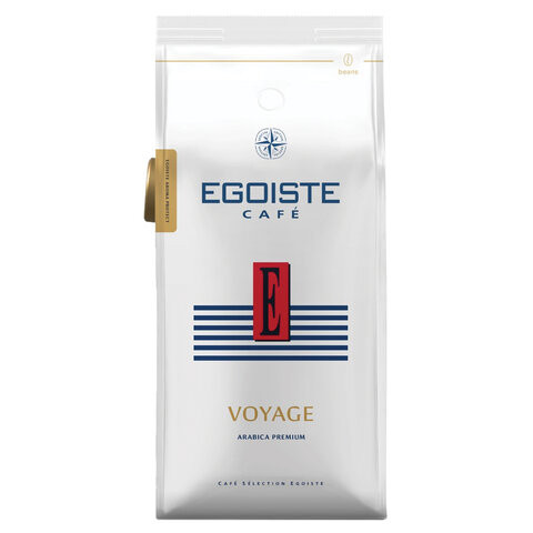 Кофе в зернах EGOISTE "Voyage", 1 кг, арабика 100%, ГЕРМАНИЯ, EG10004041 по низкой цене оптом Краснодар, Москва, Уфа, Казань, Барнаул, Владивосток, Хабаровск, Сахалин, Красноярск, Екатеренбург, 