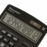 Калькулятор настольный BRAUBERG EXTRA-12-BK (206x155 мм), 12 разрядов, двойное питание, ЧЕРНЫЙ, 250481 по низкой цене оптом 