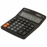 Калькулятор настольный BRAUBERG EXTRA-12-BK (206x155 мм), 12 разрядов, двойное питание, ЧЕРНЫЙ, 250481 по низкой цене оптом 