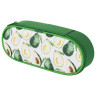 Пенал-футляр BRAUBERG, 1 отделение, ткань, 21x9x5 см, Avocado, 270374 по низкой цене оптом 