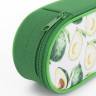 Пенал-футляр BRAUBERG, 1 отделение, ткань, 21x9x5 см, Avocado, 270374 по низкой цене оптом 