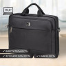 Сумка-портфель BRAUBERG "Protect" с отделением для ноутбука 15,6", 2 отделения, черная, 30х40х7 см, 270831 по низкой цене оптом 