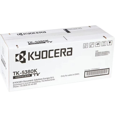 Тонер-картридж KYOCERA (TK-5380K) ECOSYS PA4000cx/MA4000cix/MA4000cifx, черный, ресурс 13000 страниц, оригинальный, 1T02Z00NL0 по низкой цене оптом Тонер-картридж KYOCERA (TK-5380K) ECOSYS PA4000cx/MA4000cix/MA4000cifx, черный, ресурс 13000 страниц, оригинальный, 1T02Z00NL0 по низкой цене оптом