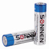 Батарейки КОМПЛЕКТ 4 шт., SONNEN Super Alkaline, АА (LR6,15А), алкалиновые, пальчиковые, блистер, 451094 по низкой цене оптом Краснодар, Москва, Уфа, Казань, Барнаул, Владивосток, Хабаровск, Сахалин, Красноярск, Екатеренбург, 