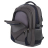 Рюкзак BRAUBERG "MainStream 1", 35 л, размер 45х32х19 см, ткань, серо-синий, 224445 по низкой цене оптом Краснодар, Москва, Уфа, Казань, Барнаул, Владивосток, Хабаровск, Сахалин, Красноярск, Екатеренбург, 