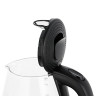 Чайник SCARLETT SC-EK27G53, 1,8 л, 2200 Вт, закрытый нагревательный элемент, стекло, черный по низкой цене оптом Краснодар, Москва, Уфа, Казань, Барнаул, Владивосток, Хабаровск, Сахалин, Красноярск, Екатеренбург, 