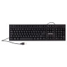 Клавиатура проводная SONNEN KB-330,USB, 104 клавиши, классический дизайн, черная, 511277 по низкой цене оптом Краснодар, Москва, Уфа, Казань, Барнаул, Владивосток, Хабаровск, Сахалин, Красноярск, Екатеренбург, 