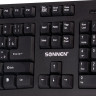 Клавиатура проводная SONNEN KB-330,USB, 104 клавиши, классический дизайн, черная, 511277 по низкой цене оптом Краснодар, Москва, Уфа, Казань, Барнаул, Владивосток, Хабаровск, Сахалин, Красноярск, Екатеренбург, 