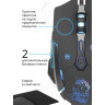 Мышь проводная игровая DEFENDER Killer GM-170L, USB, 6 кнопок + 1 колесо-кнопка, оптическая, черная, 52170 по низкой цене оптом 