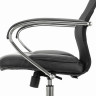 Кресло офисное BRABIX PREMIUM "Stalker EX-608 CH", хром, ткань-сетка/кожзам, черное, 532091 по низкой цене оптом 