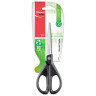 Ножницы MAPED (Франция) "Essentials Green", 170 мм, черные, картонная упаковка с европодвесом, 467010, 468010 по низкой цене оптом 