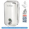Диспенсер для жидкого мыла LAIMA PROFESSIONAL INOX (гарантия 3 года), 1 л, нержавеющая сталь, зеркальный, 605393 по низкой цене оптом  Диспенсер для жидкого мыла LAIMA PROFESSIONAL INOX (гарантия 3 года), 1 л, нержавеющая сталь, зеркальный, 605393 по низкой цене оптом