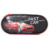 Пенал-футляр BRAUBERG, 1 отделение, ткань, 21x9x5 см, Fast car, 270376 по низкой цене оптом 