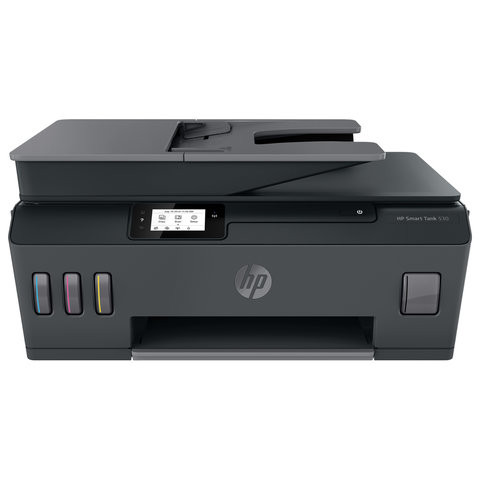 МФУ струйное HP Smart Tank 530 "3 в 1", 11 стр/мин, Wi-Fi, АПД, Bluetooth, сетевая карта, СНПЧ, 4SB24A по низкой цене оптом 