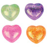 Игрушка-антистресс "СТЕКЛЯННОЕ СЕРДЦЕ", 5 см, ассорти 4 цвета, дисплей, JOLLY JOT (ДЖОЛЛИ ДЖОТ), 665808 по низкой цене оптом 